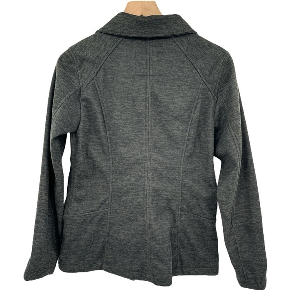 prAna Marabelle Zip-up Waterproof Fleece Softshell Jacket - Gray - Size Small - Picture 5 of 12